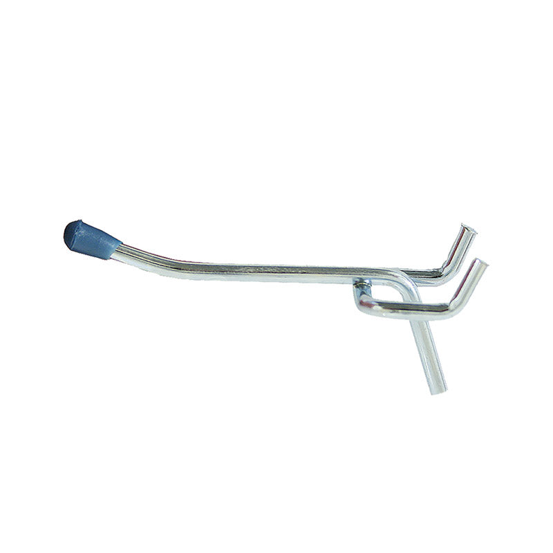 Crawford Zinc Plated Silver Steel 4 in. Peg Hooks 1 pk (Pack of 75)