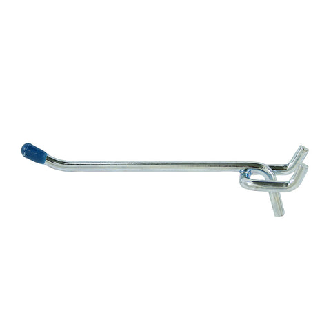 Crawford Zinc Plated Silver Steel 4 in. Peg Hooks 1 pk (Pack of 50)