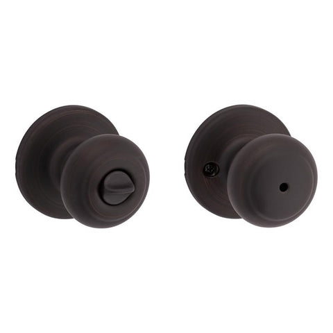 Kwikset Cove Traditional Venetian Bronze Privacy Knob