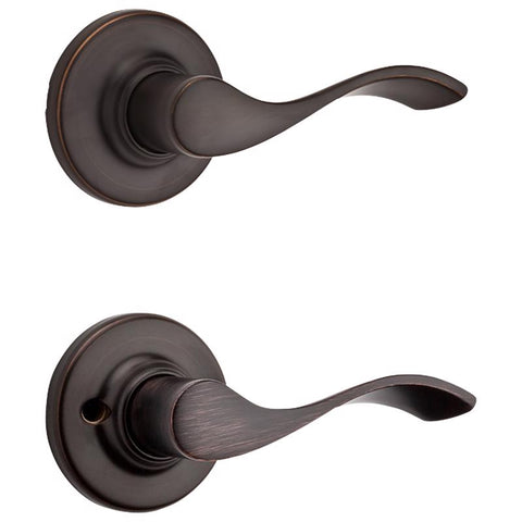 Kwikset Balboa Venetian Bronze Passage Lever