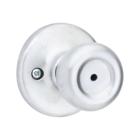Kwikset Mobile Home Satin Chrome Privacy Knob