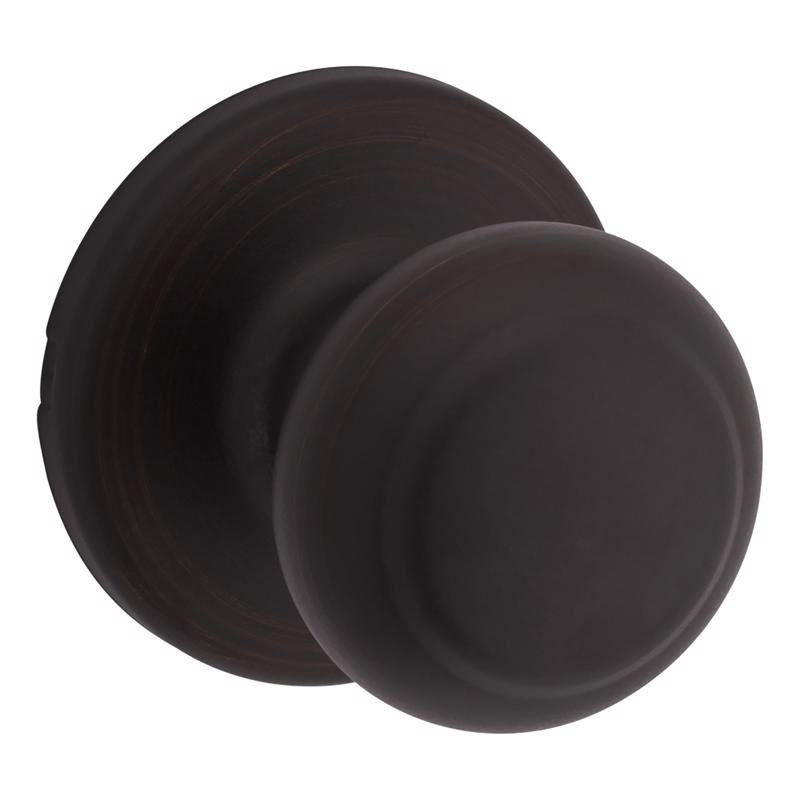 Kwikset Cove Venetian Bronze Passage Door Knob