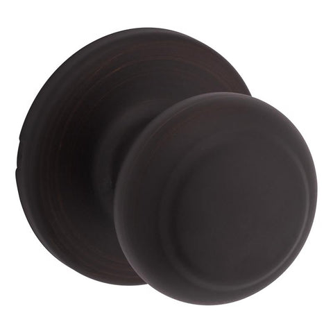 Kwikset Cove Traditional Venetian Bronze Passage Door Knob