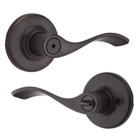 Kwikset Balboa Venetian Bronze Privacy Lever