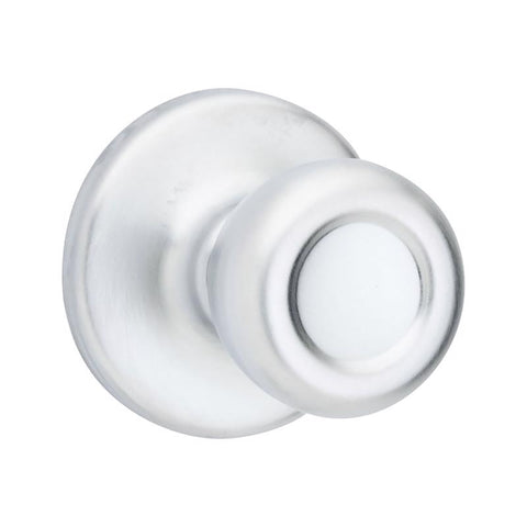 Kwikset Mobile Home Traditional Satin Chrome Passage Door Knob