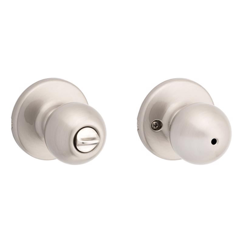 Kwikset Polo Satin Nickel Privacy Knob