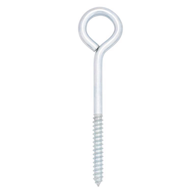 Hampton 5/16 in. X 5 in. L Zinc-Plated Steel Lag Thread Eyebolt (Pack of 10)