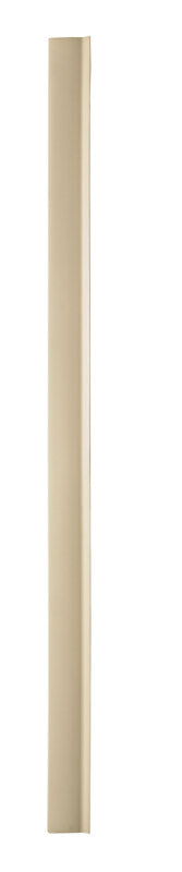 M-D Building Products 2.5 in. H X 0.08 in. W X 48 in. L Prefinished Almond Vinyl Wall Base (Pack of 18)