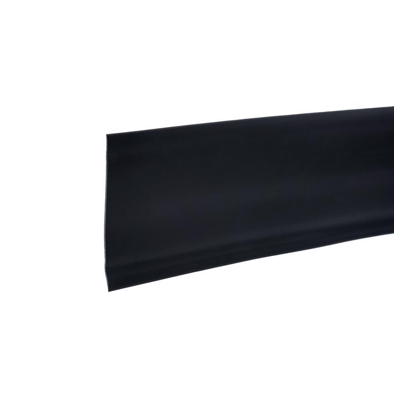 M-D Building Products 4 in. H X 0.08 in. W X 48 in. L Prefinished Black Vinyl Wall Base (Pack of 18)