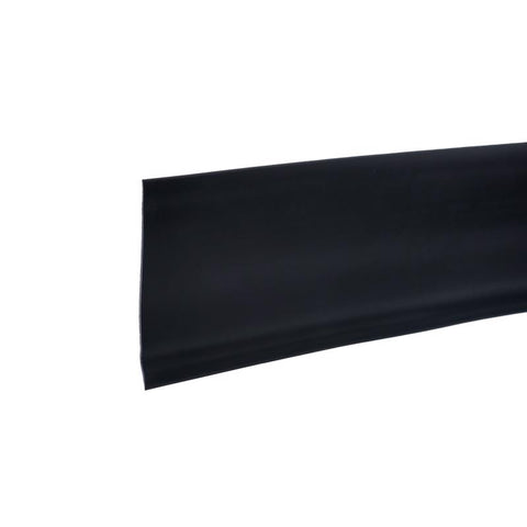 M-D Building Products 4 in. H X 0.08 in. W X 48 in. L Prefinished Black Vinyl Wall Base (Pack of 18)