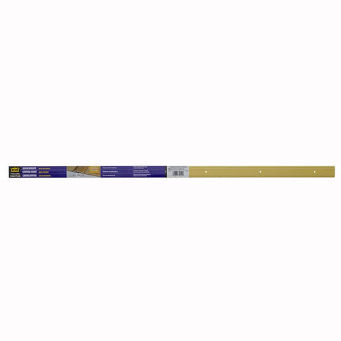M-D Building Products 0.1 in. H X 1.25 in. W X 36 in. L Satin Brass Aluminum Seam Binder (Pack of 6)