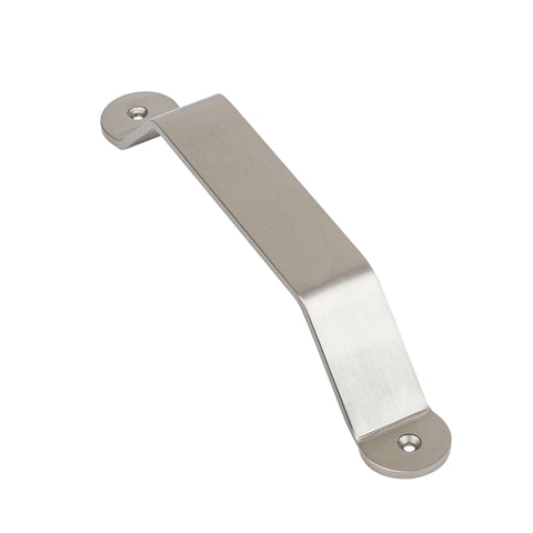 National Hardware Barra Tiradora de Acero Galvanizado de 10 pulg. de Largo en Níquel Satinado