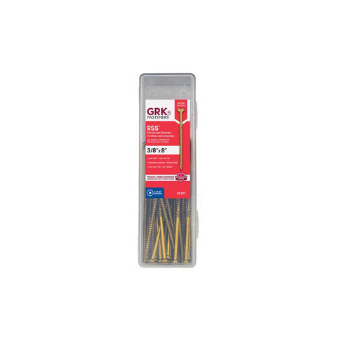 GRK Fasteners 3/8 in X 8 in. L Star Hex Head W-Cut Structural Screws