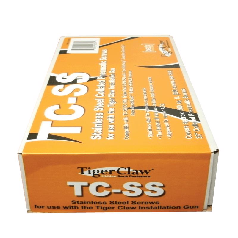 TigerClaw Angled Strip Black Oxide Scrail Fasteners 930 pk