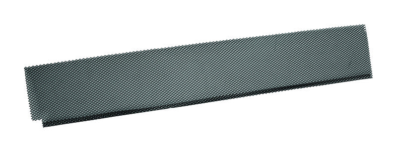 Amerimax 6 in. W X 36 in. L Black Steel Gutter Guard 1 pk (Pack of 20)