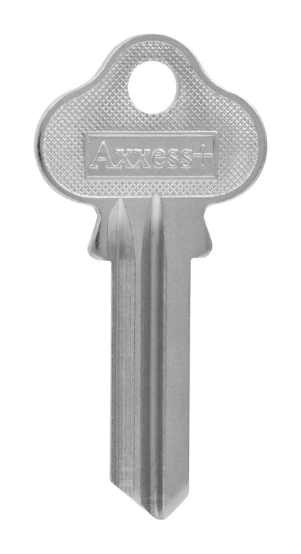 HILLMAN Traditional Key House/Office Key Blank 81 Single For Lockwood Silver (Pack of 4)