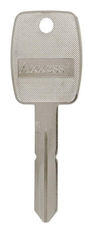 HILLMAN KeyKrafter Automotive Key Blank 13 Double For Saturn Silver (Pack of 4)