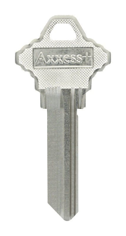 HILLMAN KeyKrafter Key House/Office Key Blank 59 Single For Schlage Locks Silver (Pack of 4)