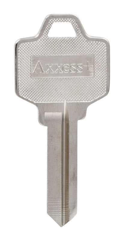 HILLMAN Traditional Key House/Office Key Blank 74 Single For National Locks Silver (Pack of 4)