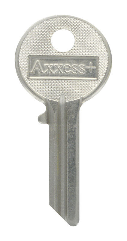 HILLMAN Traditional Key House/Office Key Blank 61 Single For Yale Locks Silver (Pack of 4)