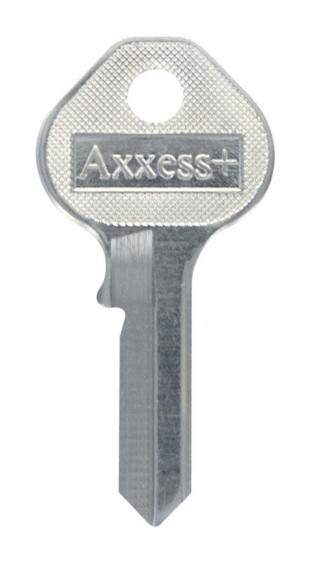 HILLMAN Traditional Key House/Office Key Blank 58 Single For Master Locks Silver (Pack of 4)