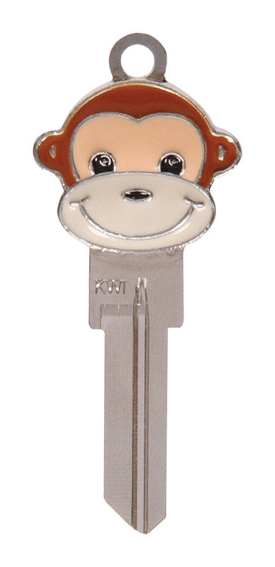 HILLMAN 3D Keys House/Office Universal Key Blank Single For Universal (Pack of 4)