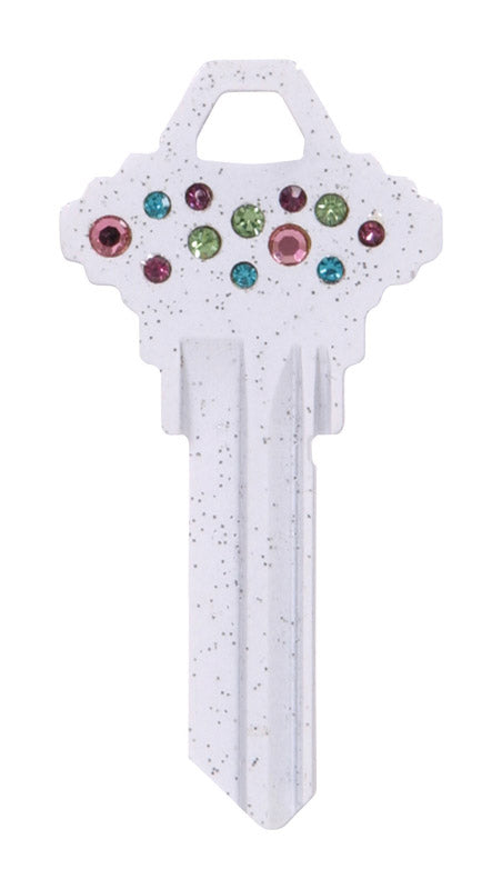 HILLMAN DIVA Confetti House/Office Universal Key Blank Single (Pack of 6)