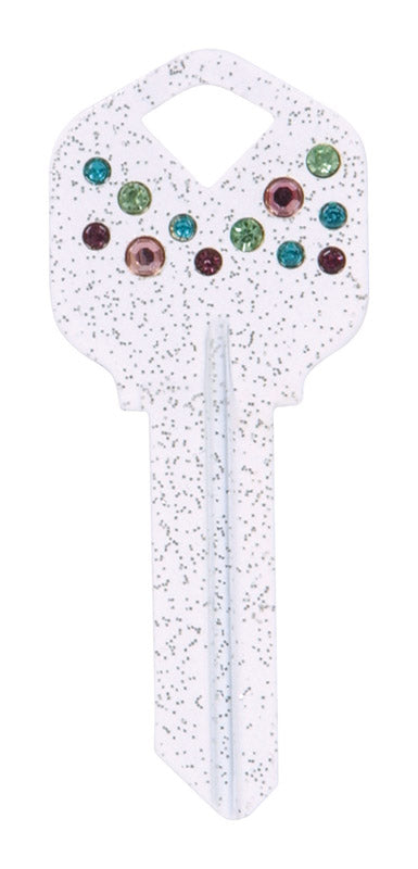 HILLMAN DIVA Confetti House/Office Universal Key Blank Single (Pack of 6)