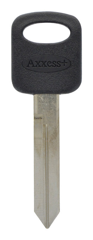 HILLMAN KeyKrafter Automotive Key Blank Double For Ford Black/Silver (Pack of 5)