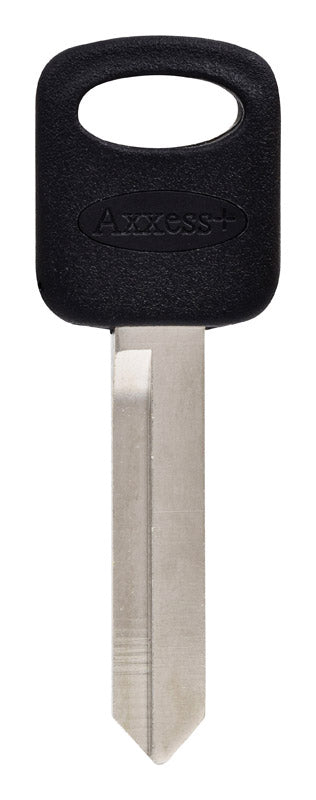 HILLMAN KeyKrafter Automotive Key Blank Double For Ford Black/Silver (Pack of 5)