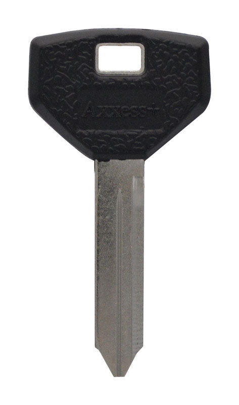 HILLMAN KeyKrafter Automotive Key Blank Double For Chrysler Black/Silver (Pack of 5)