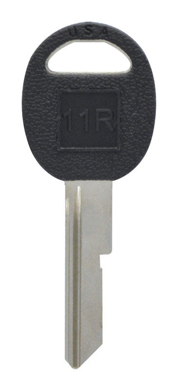 HILLMAN KeyKrafter Automotive Key Blank Single For Buick Black/Silver (Pack of 5)