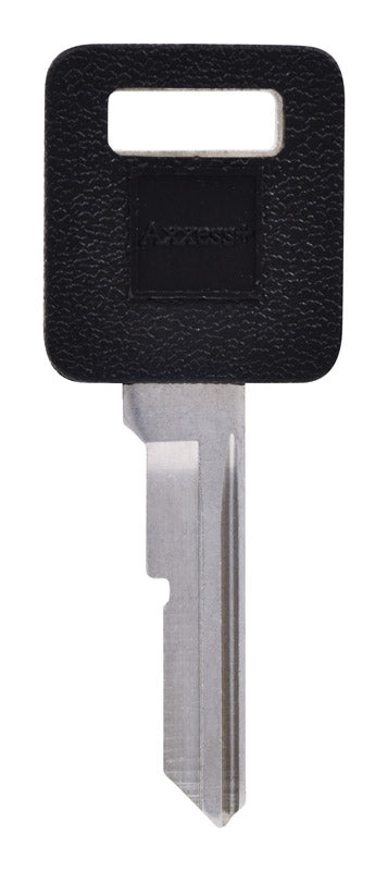 HILLMAN KeyKrafter Automotive Key Blank Single For Buick Black/Silver (Pack of 5)