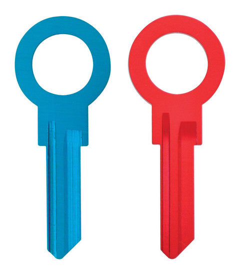 HILLMAN Zero Gravity House/Padlock Universal Key Blank Single (Pack of 6)