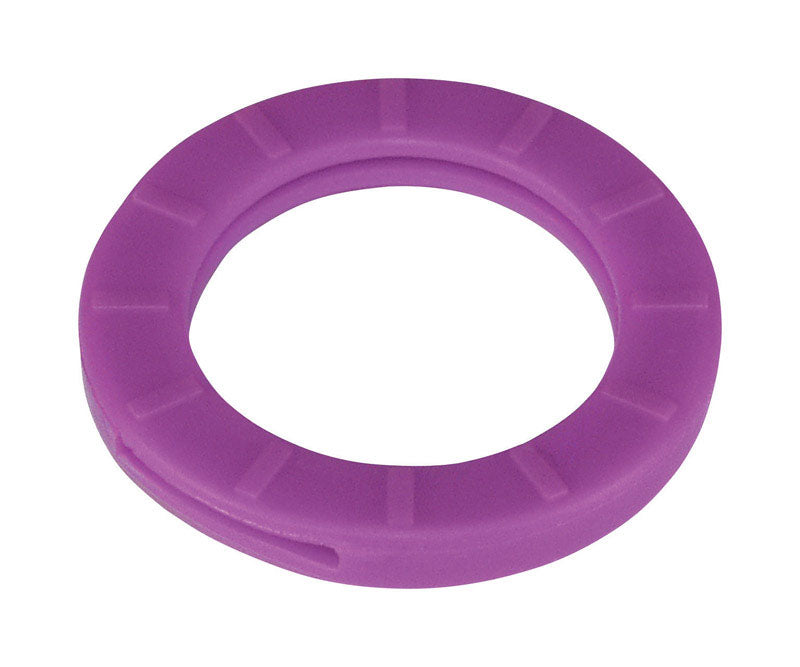 HILLMAN Plastic Purple Caps Key Bands (Pack of 5)