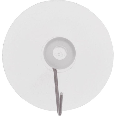HILLMAN Large Nickel Plated Clear Metal/Plastic 3 in. L Cup Hook 3 lb 1 pk (Pack of 30)