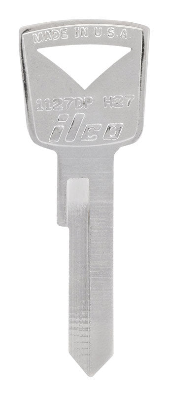 HILLMAN Traditional Key Automotive Key Blank Single For Ford Silver (Pack of 10)