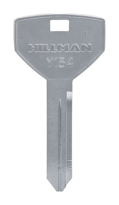 HILLMAN Traditional Key Automotive Key Blank Double For Chrysler Silver (Pack of 10)