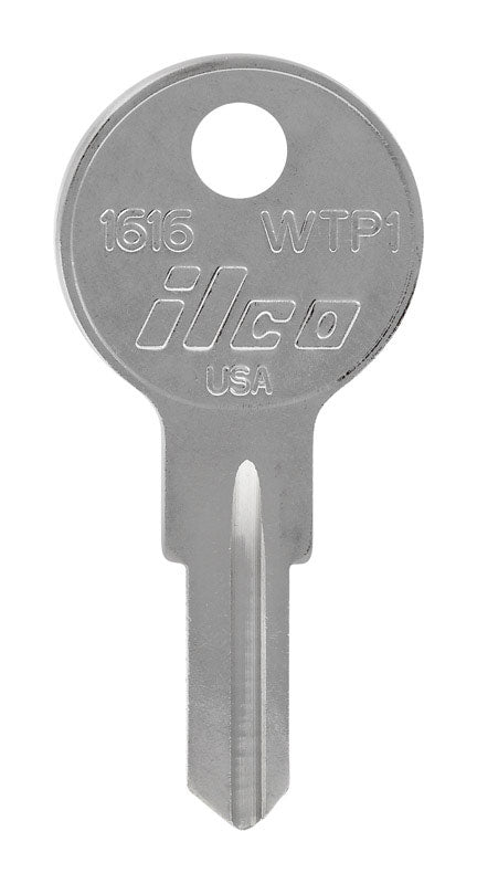 HILLMAN House/Office Universal Key Blank Single Silver (Pack of 10)