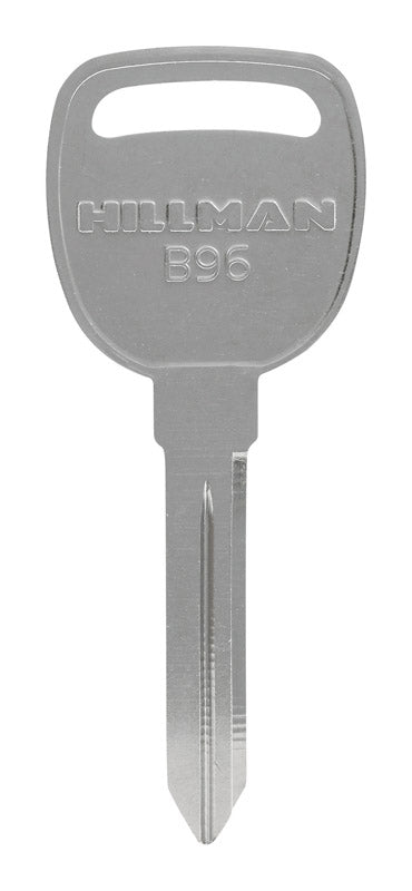 HILLMAN Traditional Key Automotive Key Blank Double For Saturn Silver (Pack of 10)