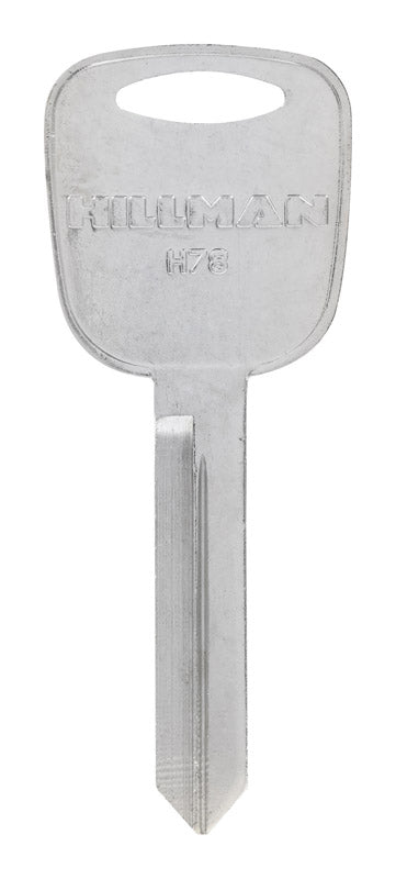 HILLMAN Traditional Key Automotive Key Blank Double For Ford Silver (Pack of 10)