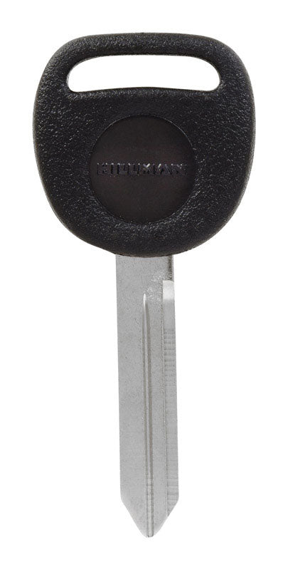 HILLMAN Automotive Key Blank Double For GM Black/Silver (Pack of 5)