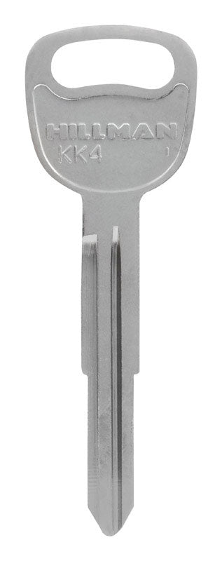 HILLMAN Traditional Key Automotive Key Blank Double For Kia Silver (Pack of 10)