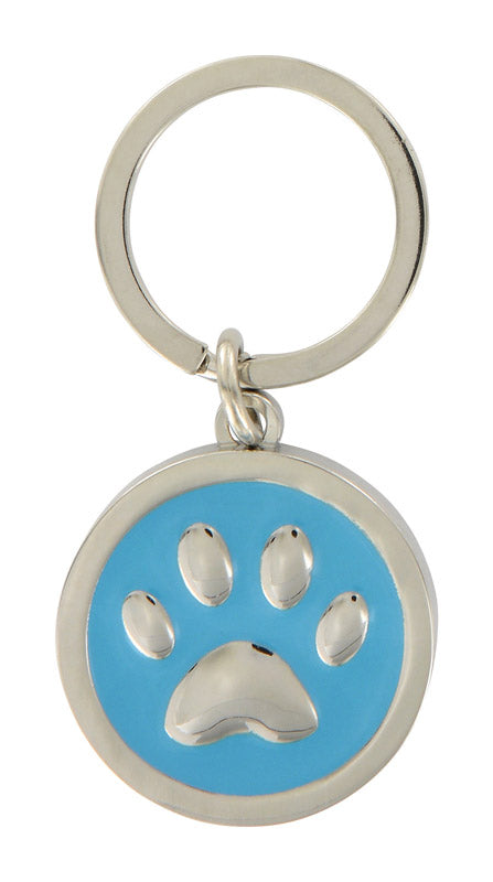 HILLMAN Metal Multicolored Decorative Keychain (Pack of 3)
