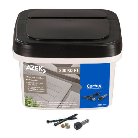 Azek Cortex 2-3/4 in. L Island Oak Torx TTAP Star Head Hidden Deck Fastener 1050 pc