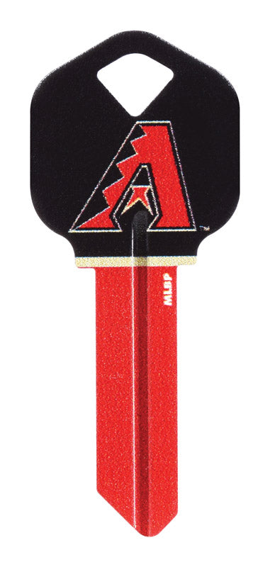 HILLMAN MLB Kwikset/66 KW1 House/Office Key Blank Single Red (Pack of 6)