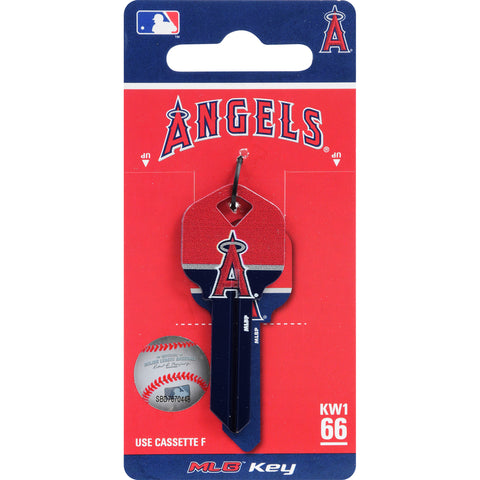 HILLMAN MLB Kwikset/66 KW1 House/Office Key Blank Single Blue/Red (Pack of 6)