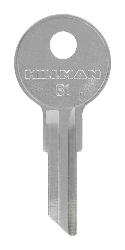 HILLMAN Traditional Key Automotive Key Blank Single For Briggs Silver (Pack of 10)