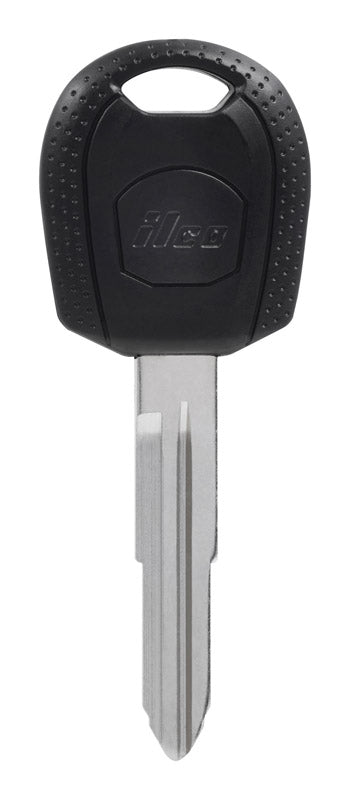 HILLMAN Traditional Key Automotive Key Blank Double For Kia Black/Silver (Pack of 5)