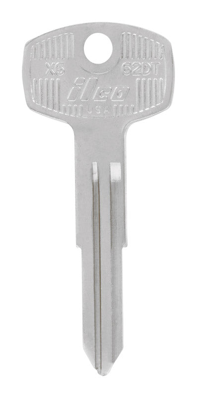 HILLMAN Traditional Key Automotive Key Blank Double For Hyundai Silver (Pack of 10)